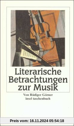 Literarische Betrachtungen zur Musik: Achtzehn Essays (insel taschenbuch)