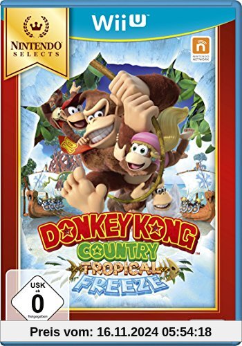 Donkey Kong Country: Tropical Freeze - Nintendo Selects - [Wii U]