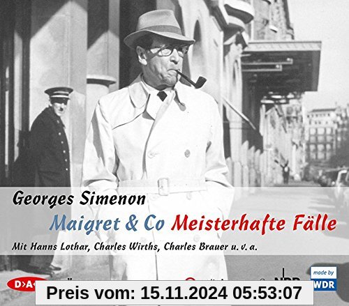 Maigret & Co - Meisterhafte Fälle: Hörspiele (5 CDs)