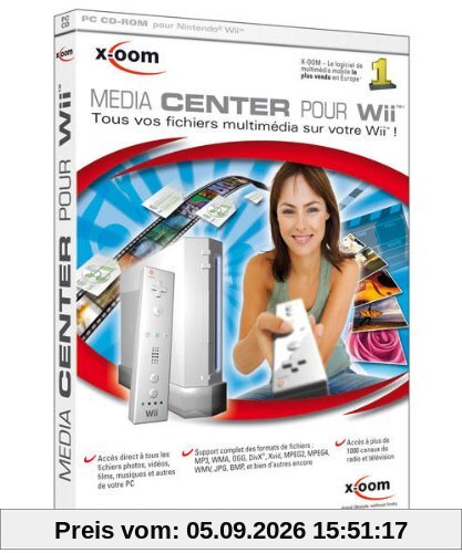 Media center pour Wii