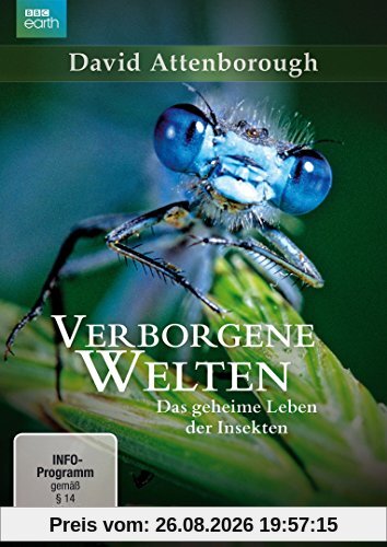 David Attenborough: Verborgene Welten - Das geheime Leben der Insekten [2 DVDs]