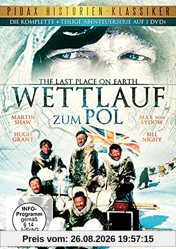 Wettlauf zum Pol (The Last Place on Earth) - Die komplette 4-teilige Abenteuerserie (Pidax Historien-Klassiker) [2 DVDs]