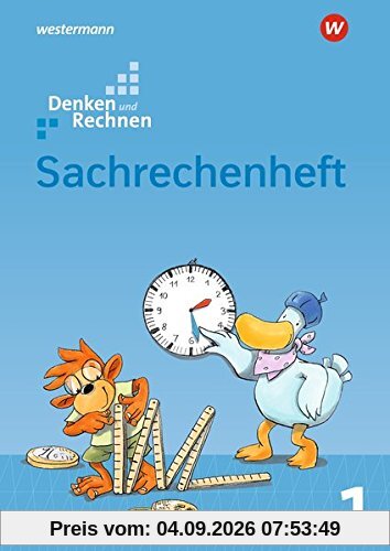 Denken und Rechnen - Zusatzmaterialien Ausgabe 2017: Sachrechenheft 1