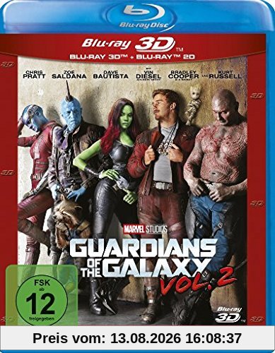 Guardians of the Galaxy Vol. 2 (2D & 3D)[3D-Blu-ray]