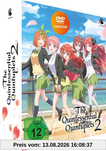 The Quintessential Quintuplets - Staffel 2 - Vol.1 - [DVD] mit Sammelschuber