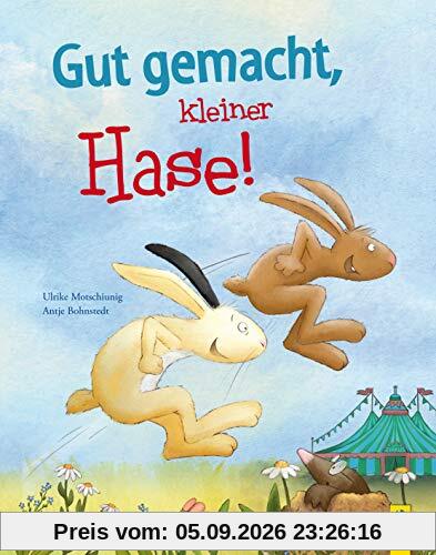 Gut gemacht, kleiner Hase!