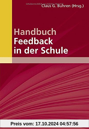 Handbuch Feedback in der Schule