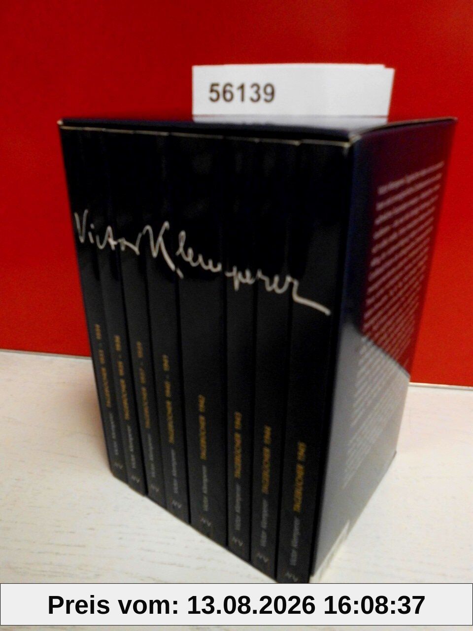 Ich will Zeugnis ablegen bis zum letzten. Tagebücher 1933-1945, 8 Bde.