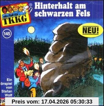TKKG - CD: Ein Fall für TKKG - Hinterhalt am schwarzen Fels, 1 Audio-CD: FOLGE 145