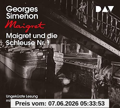 Maigret und die Schleuse Nr. 1: Ungekürzte Lesung mit Walter Kreye (4 CDs)