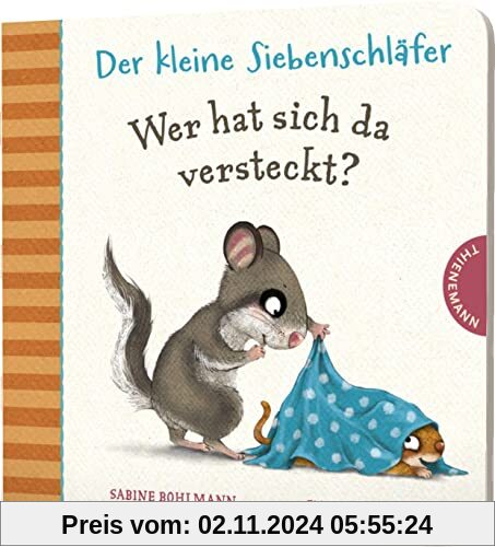 Der kleine Siebenschläfer: Wer hat sich da versteckt?: Tier-Rate-Spiel für Kinder ab 18 Monaten