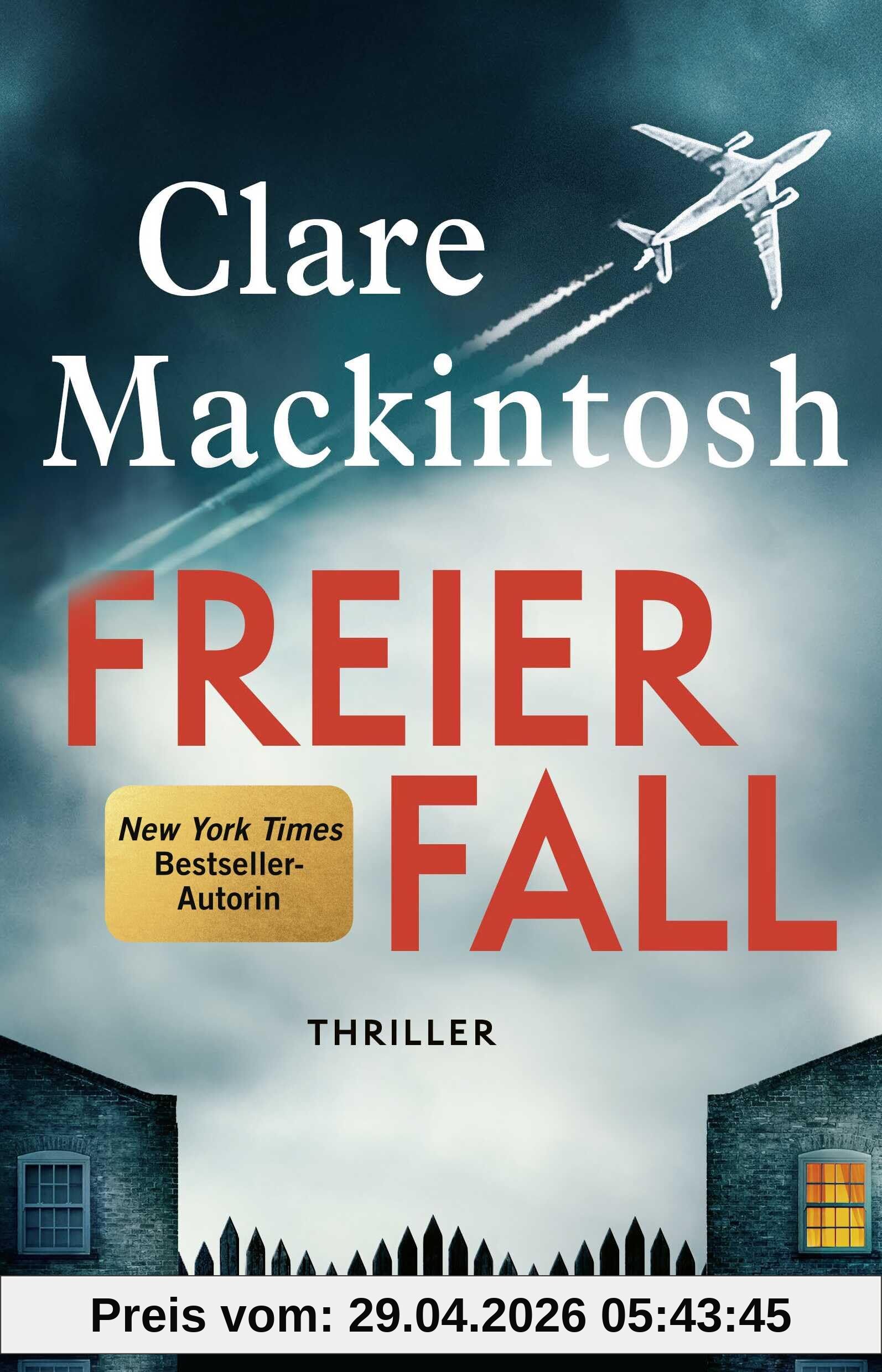 Freier Fall: Thriller | Locked-Room-Psychothriller mit unvorhersehbarem Twist - der Nr.-1-Bestseller aus England!