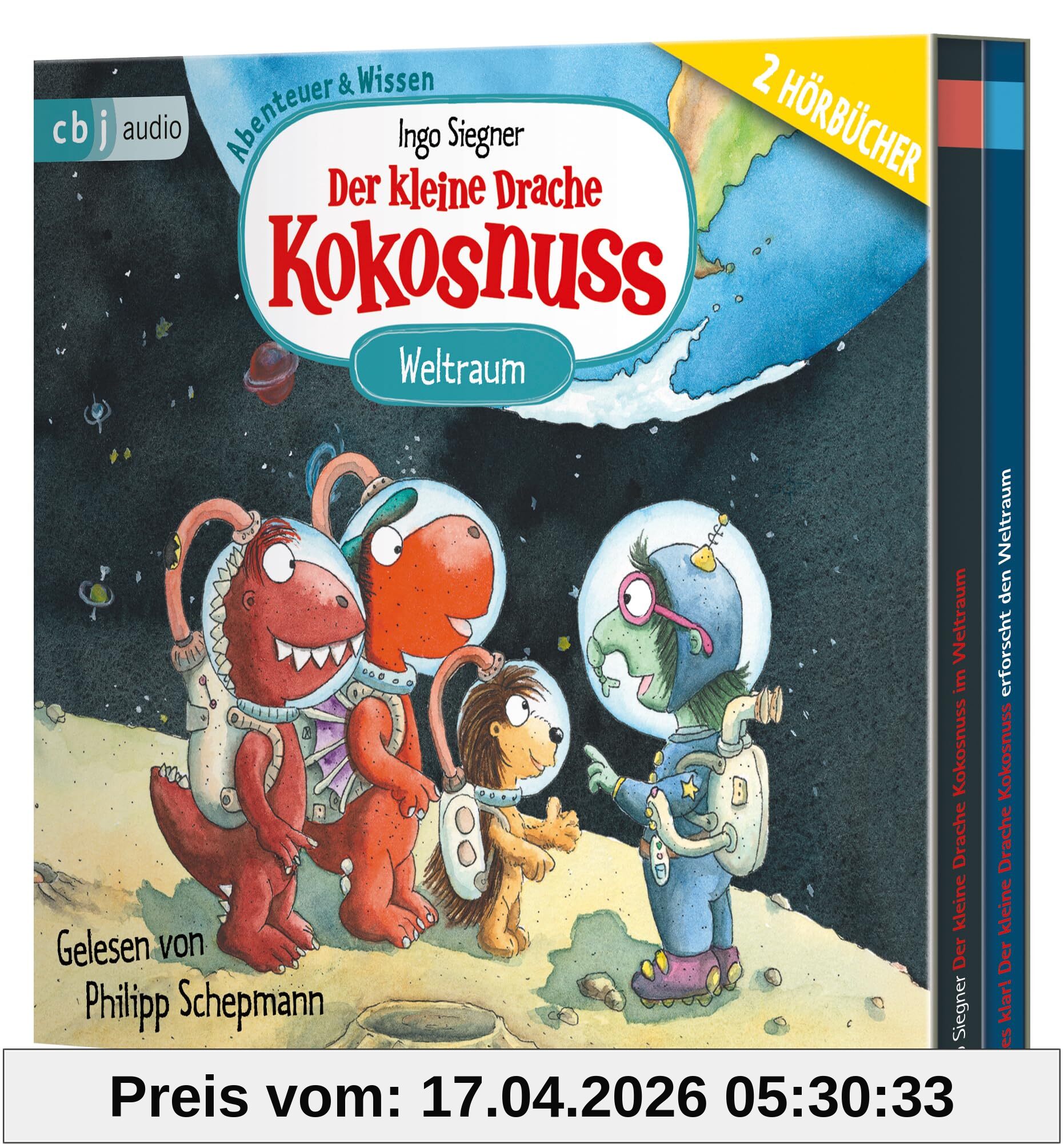 Der kleine Drache Kokosnuss – Abenteuer & Wissen – Weltraum: Doppelband bestehend aus Abenteuer- und Sachbuch-Band ab 6 Jahre (Abenteuer & Wissen mit dem kleinen Drachen Kokosnuss, Band 6)