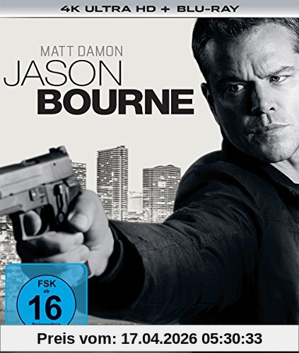 Jason Bourne  (4K Ultra HD) (+ Blu-ray)