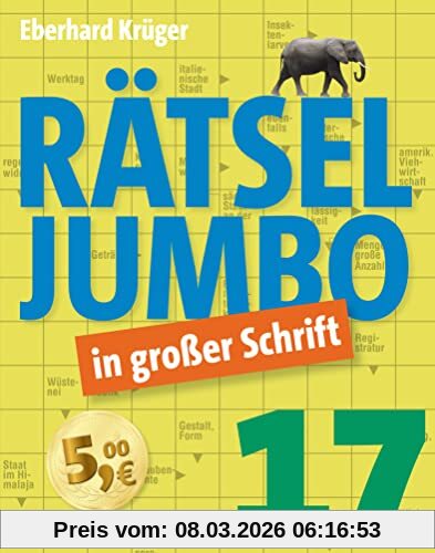 Rätseljumbo in großer Schrift 17