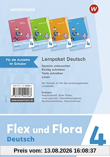 Flex und Flora - Ausgabe 2021 für Rheinland-Pfalz: Themenhefte 4 Paket Für die Ausleihe