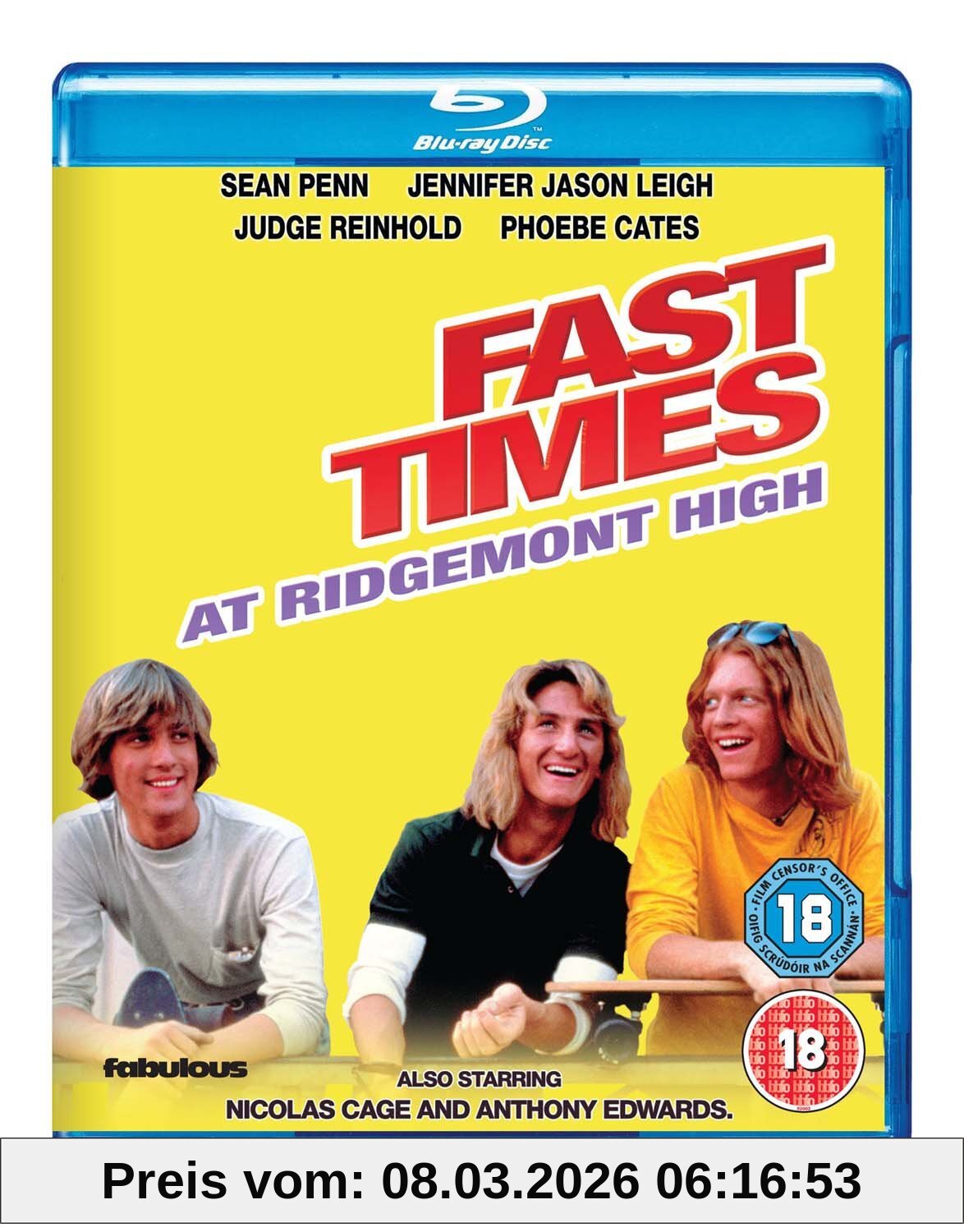 Amy Heckerling Fast Times At Ridgemont High [Blu-ray]
