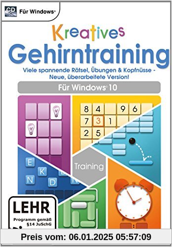 Kreatives Gehirntraining für Windows 10 [PC]