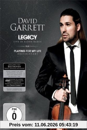 David Garrett - Legacy: Live In Baden Baden