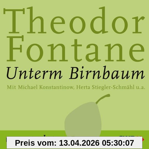Unterm Birnbaum, Audio-CD