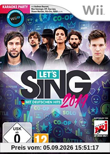 Let's Sing 2019 mit deutschen Hits (WII)