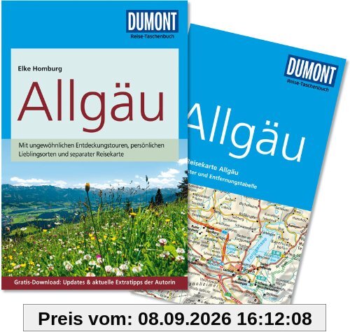 DuMont Reise-Taschenbuch Reiseführer Allgäu