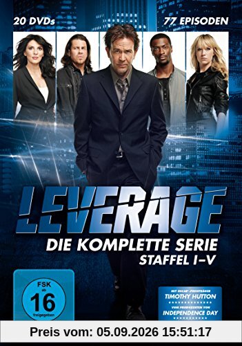 Leverage - Die komplette Serie (20 Discs)