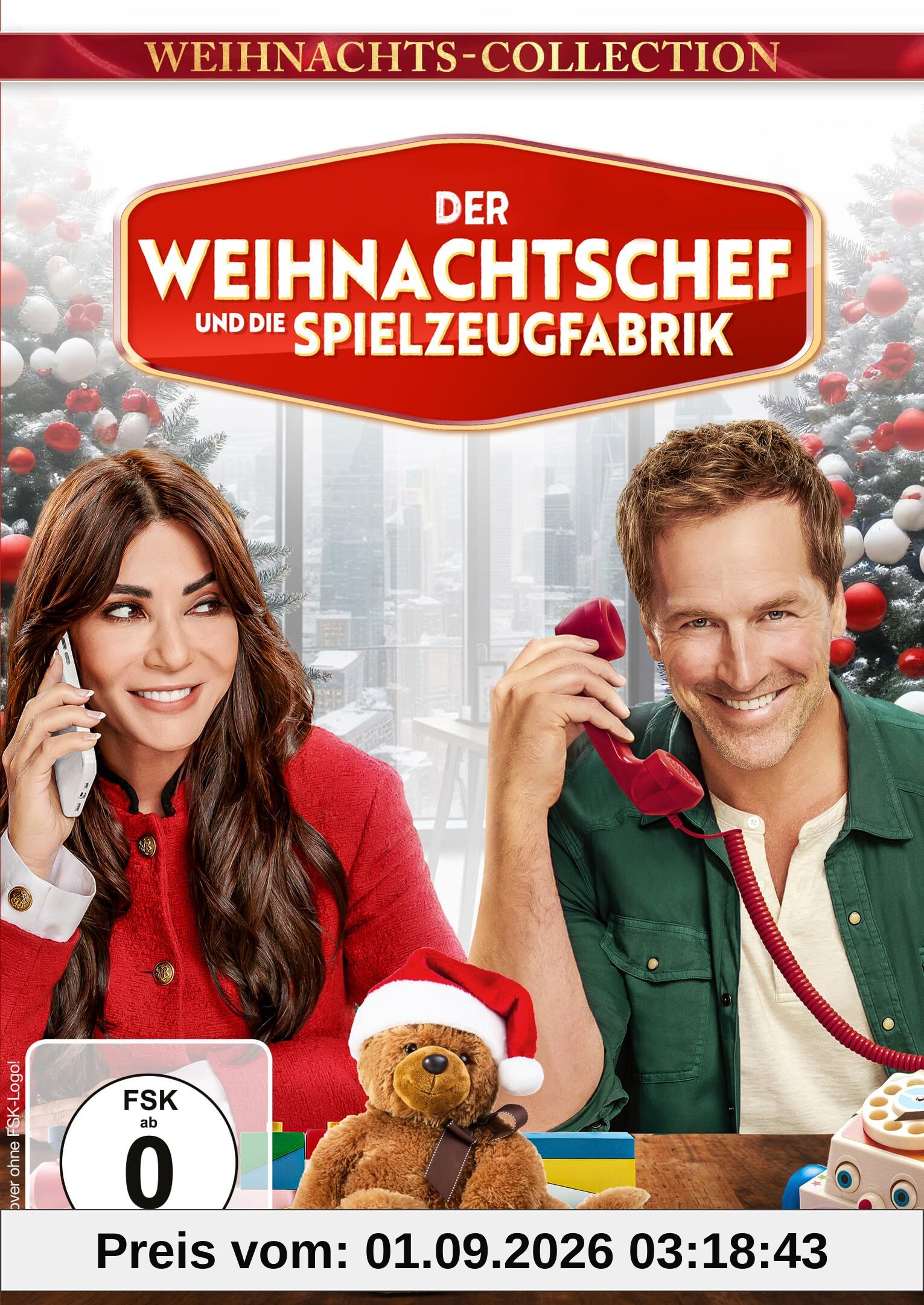 Der Weihnachtschef und die Spielzeugfabrik