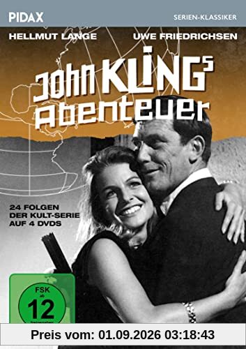 John Klings Abenteuer / 24 Folgen der Kult-Serie mit Hellmut Lange (Pidax Serien-Klassiker) [4 DVDs]