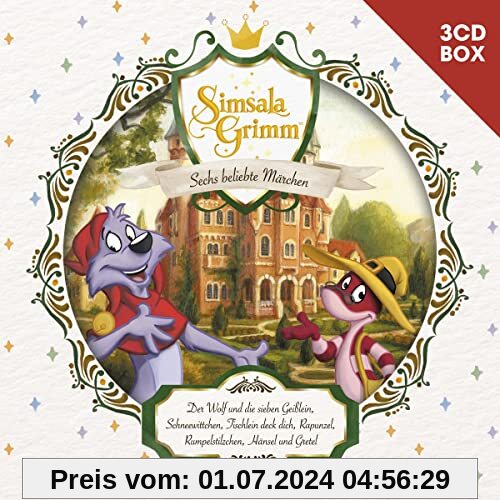 Simsalagrimm-3-CD Hörspielbox Vol.2