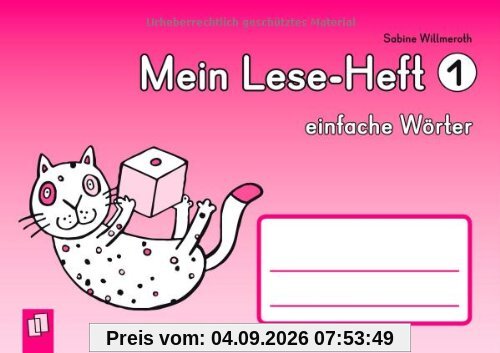 Mein Lese-Heft 1 - einfache Wörter