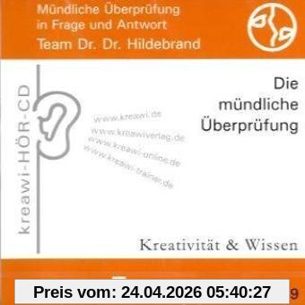 Die mündliche Überprüfung, Audio-CD