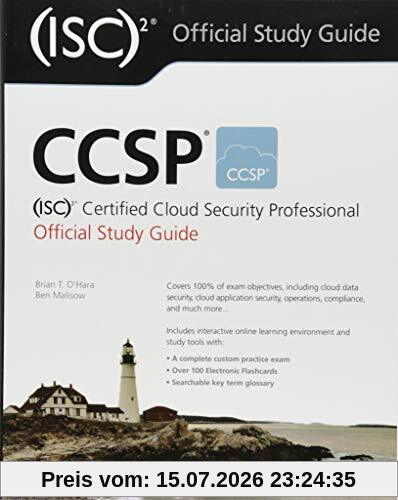 O'Hara, Brian T. Ccsp (Isc)2 Certified Cloud Security Professional Official Study Guide