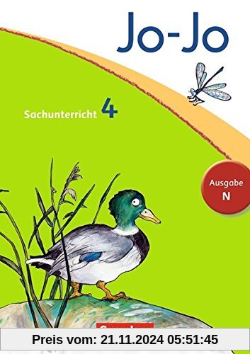 Jo-Jo Sachunterricht - Ausgabe N: 4. Schuljahr - Schülerbuch