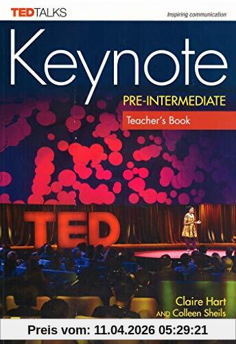 Keynote: A2.2/B1.1: Pre-Intermediate - Teacher's Book + Audio-CD