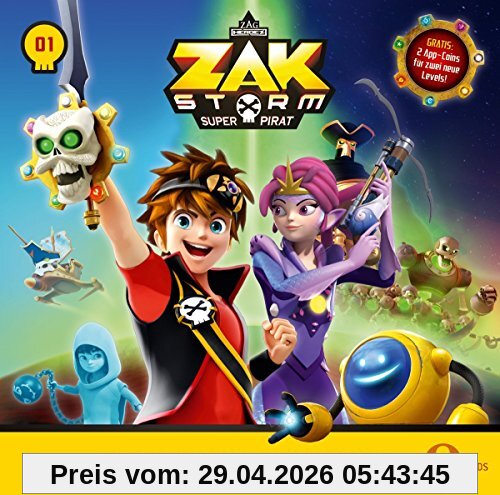 Zak Storm - Folge 1: Captain Zak - Das Original-Hörspiel zur TV-Serie
