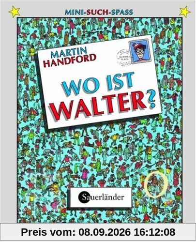 Wo ist Walter? Mit magischer Lupe: Das-kleine-Wimmel-Bilder-Spiel-Buch