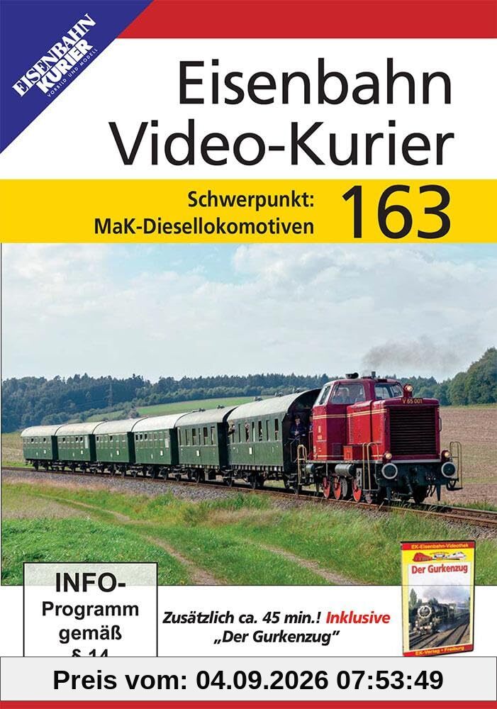 Eisenbahn Video-Kurier 163 - Schwerpunkt MaK-Diesellokomotiven