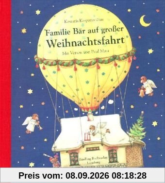 Familie Bär auf großer Weihnachtsfahrt
