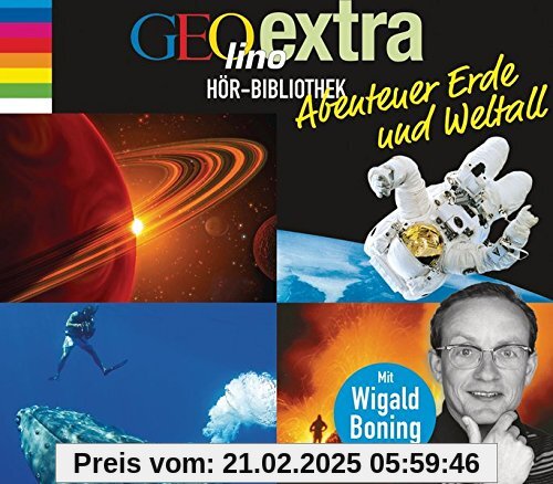 GEOlino extra Hör-Bibliothek - Abenteuer Erde und Weltall: Die Box: Abenteuer Erde, Die geheimnisvolle Welt der Ozeane, 