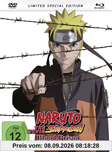 Naruto Shippuden - The Movie 5: Blood Prison - Mediabook (+ DVD) [Blu-ray]