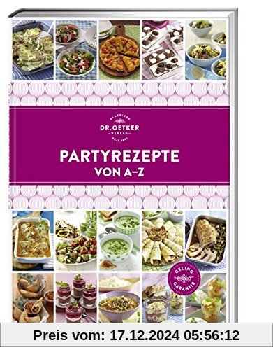 Partyrezepte von A - Z (A-Z Reihe)