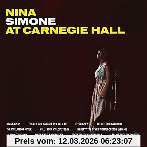 Nina Simone At Carnegie Hall [Vinyl Lp]