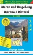 Freytag Berndt Wanderkarten, WKS 511, Meran und Umgebung, GPS, UTM - Maßstab 1:25 000: Wander-, Rad- und Schitourenkarte