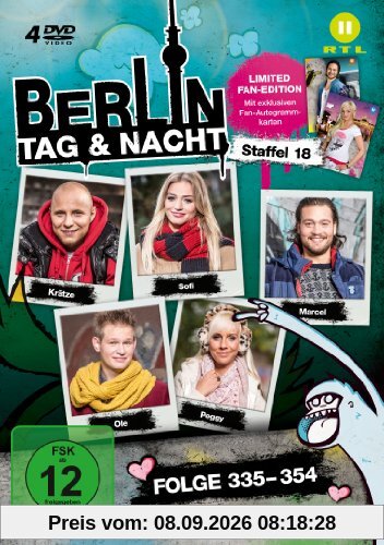 Berlin - Tag & Nacht - Staffel 18 (Folge 335-354) (4 Discs, Limited Edition)