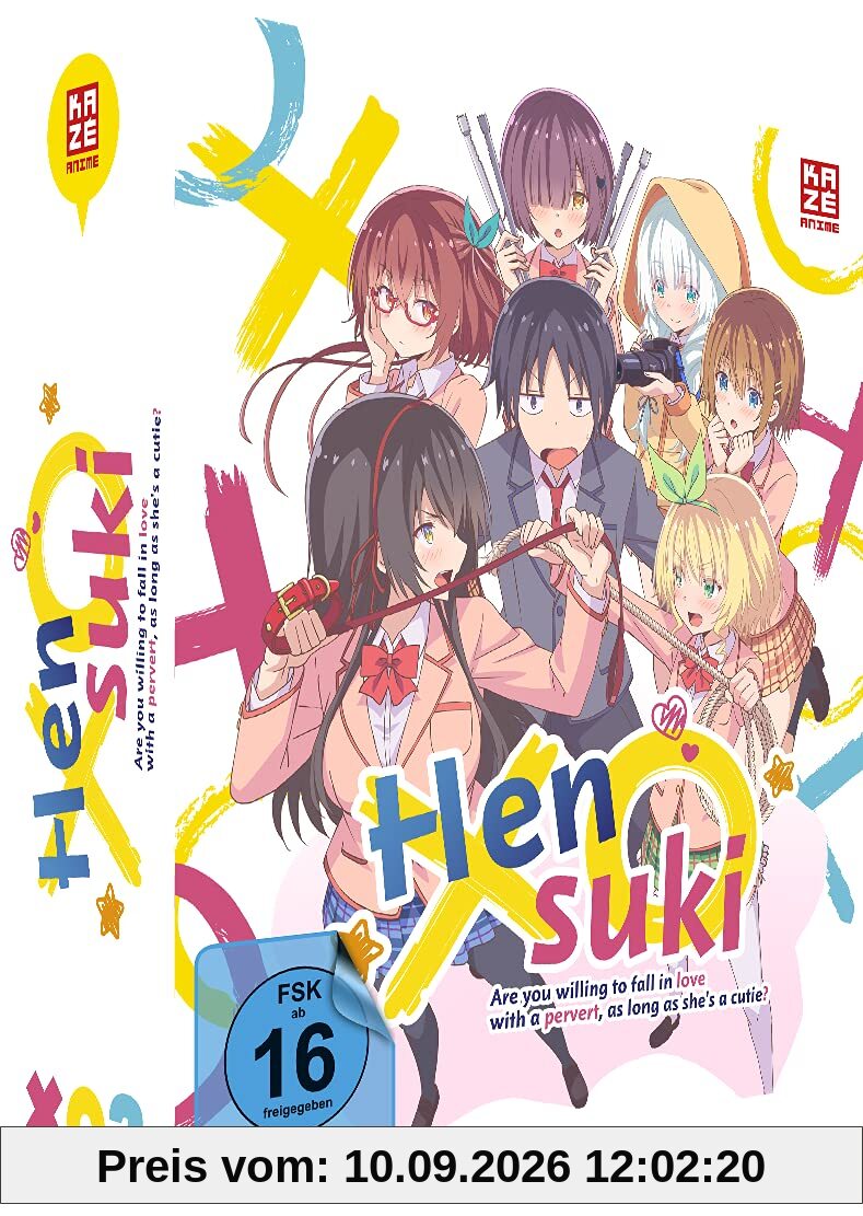 HENSUKI: Are You Willing to Fall in Love With a Pervert, As Long As She’s a Cutie? - Gesamtausgabe - [DVD]