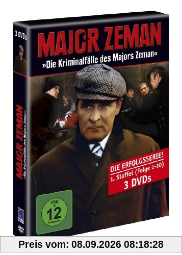 Major Zeman - Die Kriminalfälle des Majors Zeman - 1. Staffel ( 3er Digipack ) [3 DVDs]