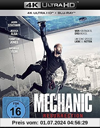 Mechanic: Resurrection  (4K Ultra HD) (+ Blu-ray)