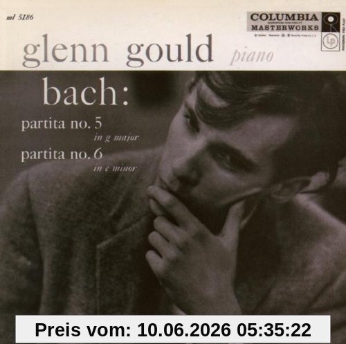 Glenn Gould Jubilee Edition: Bach Partita Nr. 5 BWV 829, Partita Nr. 6 BWV 830