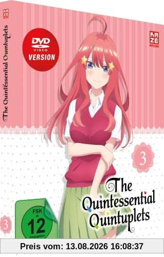 The Quintessential Quintuplets - Vol.3 - [DVD]